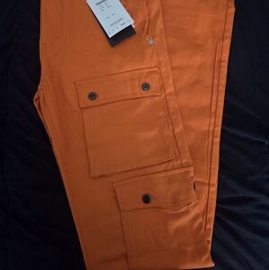 GENUINE Orange Cargo Pants